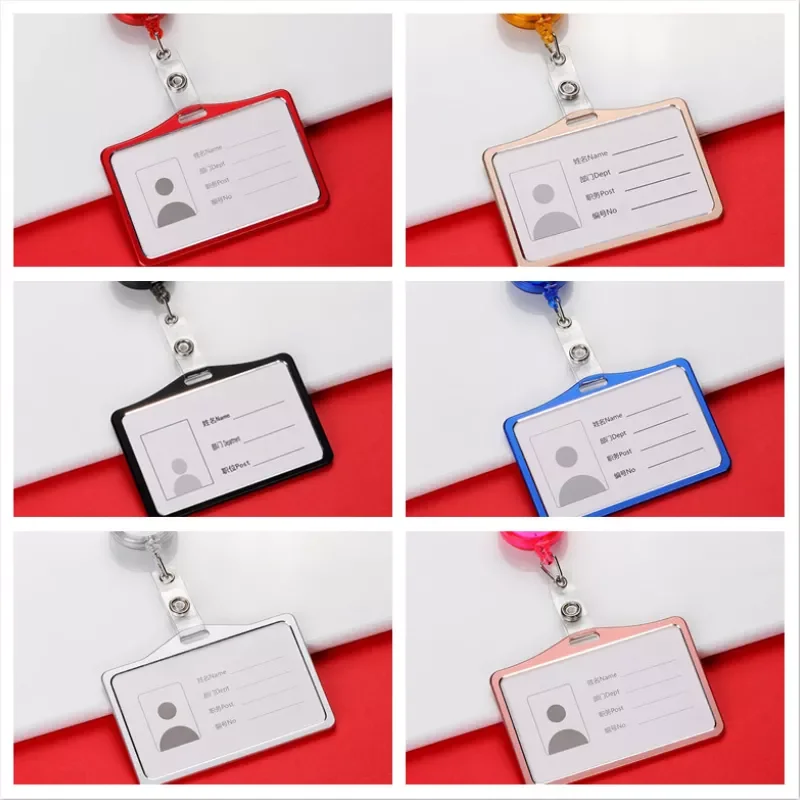 Horizontal Badge Holder with Retractable Badge Reel Staff Nurses Doctors Work Card ID Name Card Cover Business Supplies
Horizontal Badge Holder with Retractable Badge Reel Staff Nurses Doctors Work Card ID Name Card Cover Business Supplies