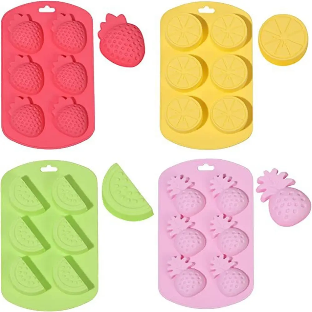 

Fruits Jewelry Silicone Mold Ice Cubes Ice Tray Pastry Chocolate Mould Diy Baking Tools Diy Chocolate Candy Mold Silica Gel
