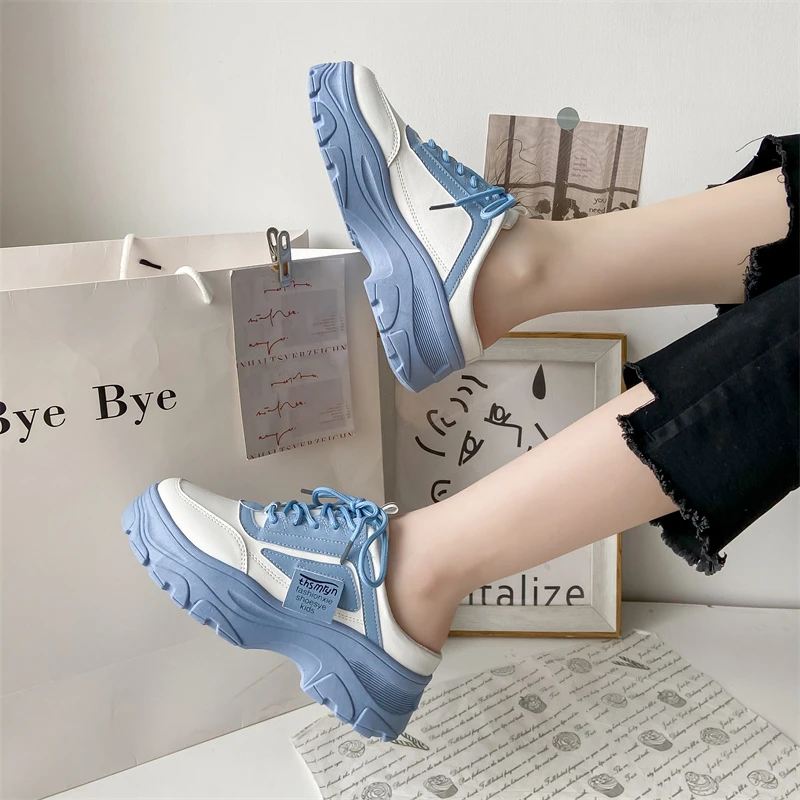 2022 Summer New Sneakers Women's Fashion Round Toe Thick Sole Shoes Comfortable Beach Shoes Women Sandals Cross Straps Slippers
2022 Summer New Sneakers Women's Fashion Round Toe Thick Sole Shoes Comfortable Beach Shoes Women Sandals Cross Straps Slippers