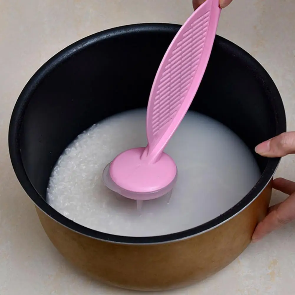 Rice Sieve Useful Bright Color Fan Blade Shape for Daily Use Rice Washing Spoon Beans-washing Board
Rice Sieve Useful Bright Color Fan Blade Shape for Daily Use Rice Washing Spoon Beans-washing Board