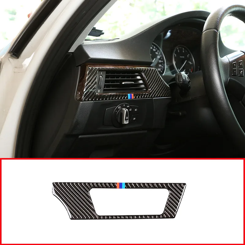 RHD LHD For BMW E90 E92 3 Series 2005-2012 Carbon Fiber Car Driver Side Air Conditioning Vent Frame Stickers Left and Right Hand
RHD LHD For BMW E90 E92 3 Series 2005-2012 Carbon Fiber Car Driver Side Air Conditioning Vent Frame Stickers Left and Right Hand