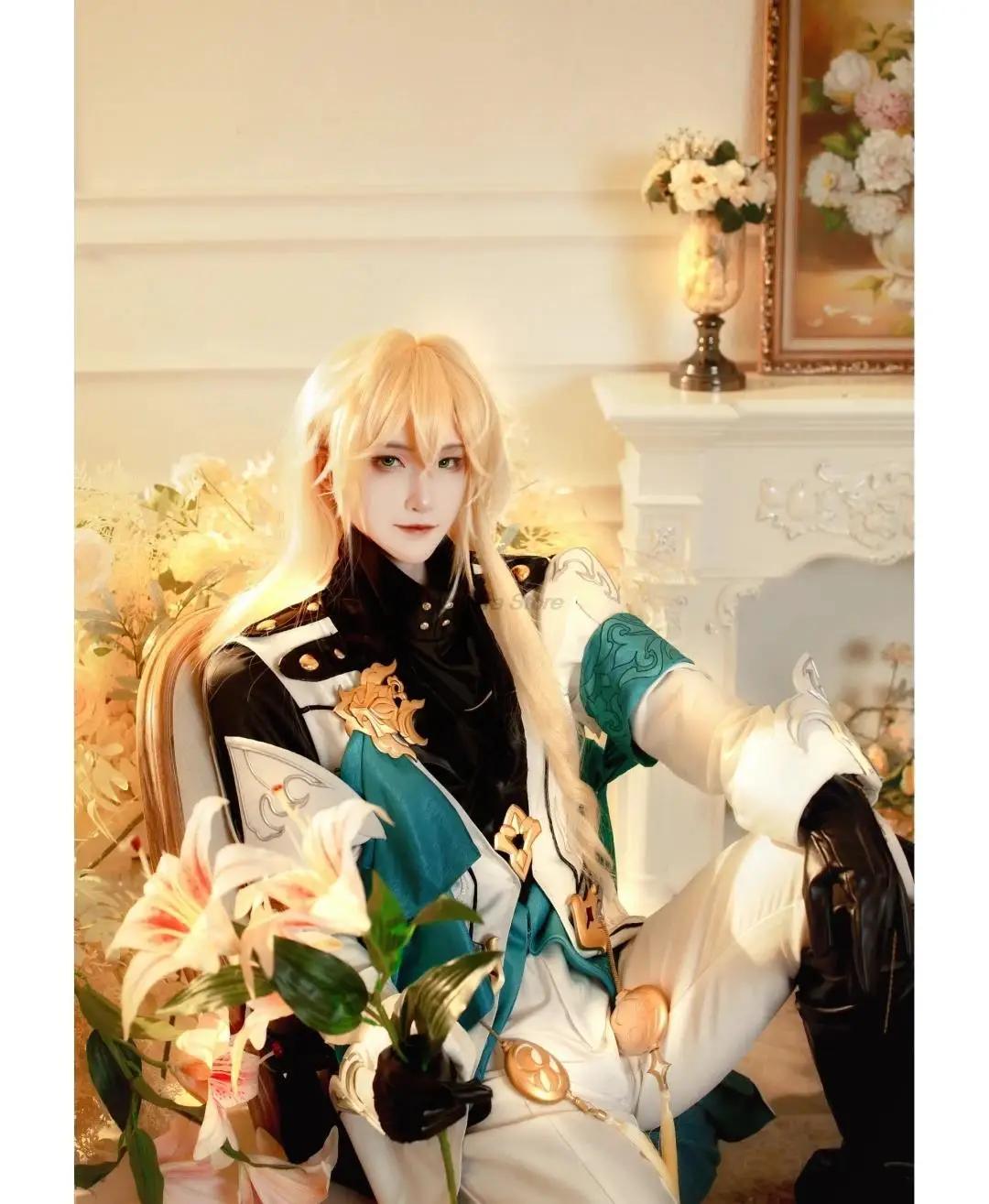 Honkai Star Rail Luocha Cosplay Costume Wig Uniform Necklace Gloves Xianzhou Luofu Trader Halloween Party Women Men Accessory
Honkai Star Rail Luocha Cosplay Costume Wig Uniform Necklace Gloves Xianzhou Luofu Trader Halloween Party Women Men Accessory