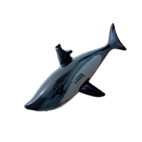 Искусственное Надувное животное в форме акулы из ПВХ для бассейна