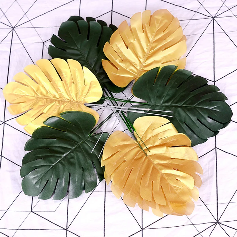 5Pcs Golden Turtle Leaf Plant Artificial Leaves DIY Wedding Decor Background Flower Wall Arrangement Home Party Decor Fake Leaf
5Pcs Golden Turtle Leaf Plant Artificial Leaves DIY Wedding Decor Background Flower Wall Arrangement Home Party Decor Fake Leaf