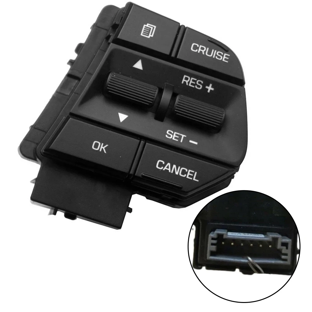 Car Switch Plastic Right Steering Wheel Switch 96700-C1510 Black Easy Installation High Quality Practical To Use
Car Switch Plastic Right Steering Wheel Switch 96700-C1510 Black Easy Installation High Quality Practical To Use