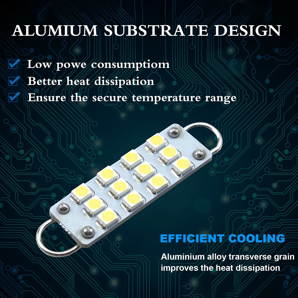 10x561 562 567 LED 12SMD 44mm Rigid Loop Interior Map Dome Door Trunk Light Bulb Brand New Auto Parts High Quality And Durable
10x561 562 567 LED 12SMD 44mm Rigid Loop Interior Map Dome Door Trunk Light Bulb Brand New Auto Parts High Quality And Durable