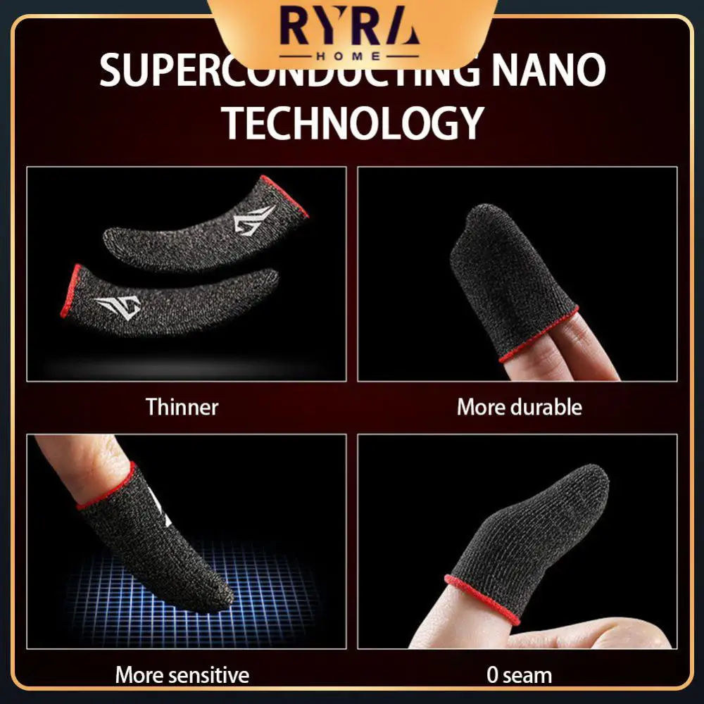 Finger Thumb Sleeve Gloves Sweat-proof Breathable Fingertips Fingertips Anti-slip Gaming Finger Sleeve Finger Sleeves For Pubg
Finger Thumb Sleeve Gloves Sweat-proof Breathable Fingertips Fingertips Anti-slip Gaming Finger Sleeve Finger Sleeves For Pubg