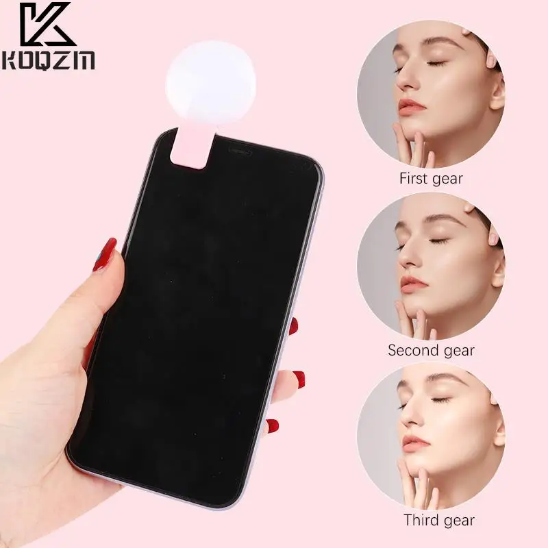 Mobile Phone LED Selfie Ring Light Portable Mini Durable Practical Three Stop Dimming Circle Photography Clip Fill Light
Mobile Phone LED Selfie Ring Light Portable Mini Durable Practical Three Stop Dimming Circle Photography Clip Fill Light