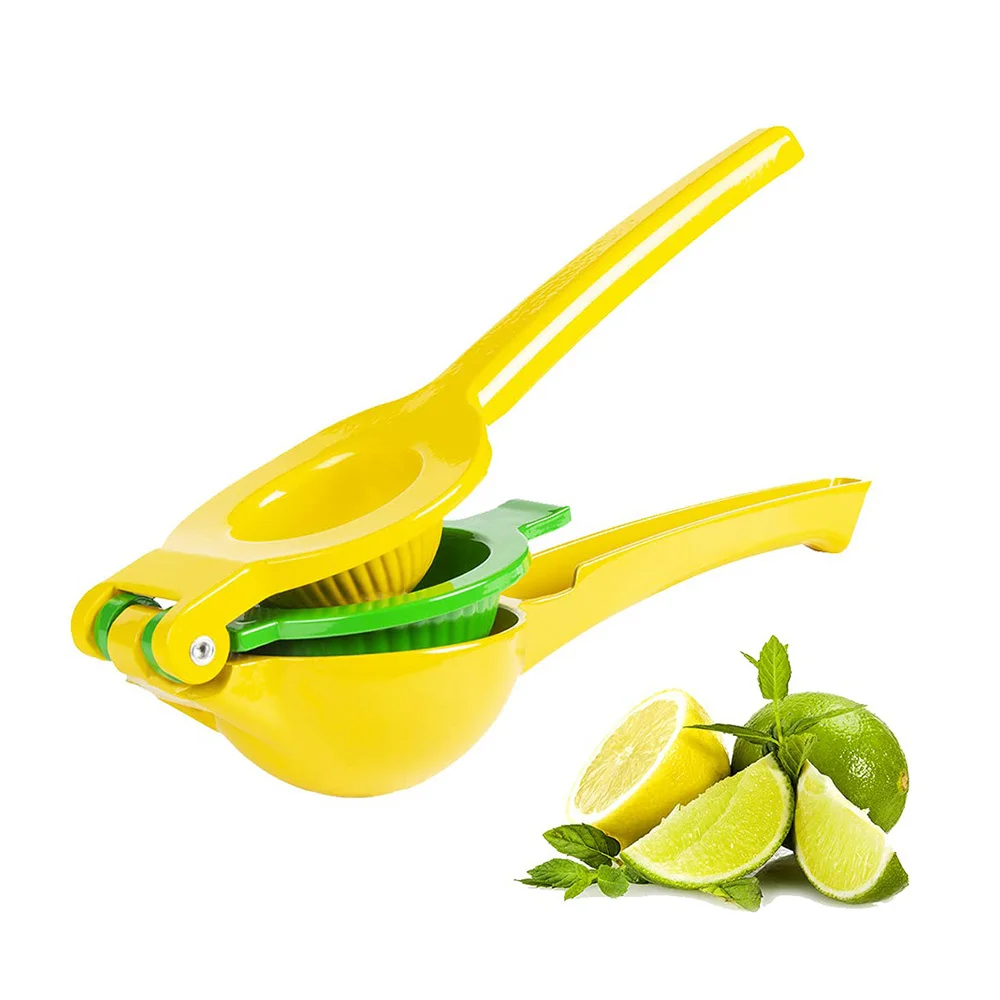 

Fresh Juice Presser Fruit Extractor Orange Citrus Lime Lemon Squeezer Hand Press Juicer Metal Portable Manual Juicer