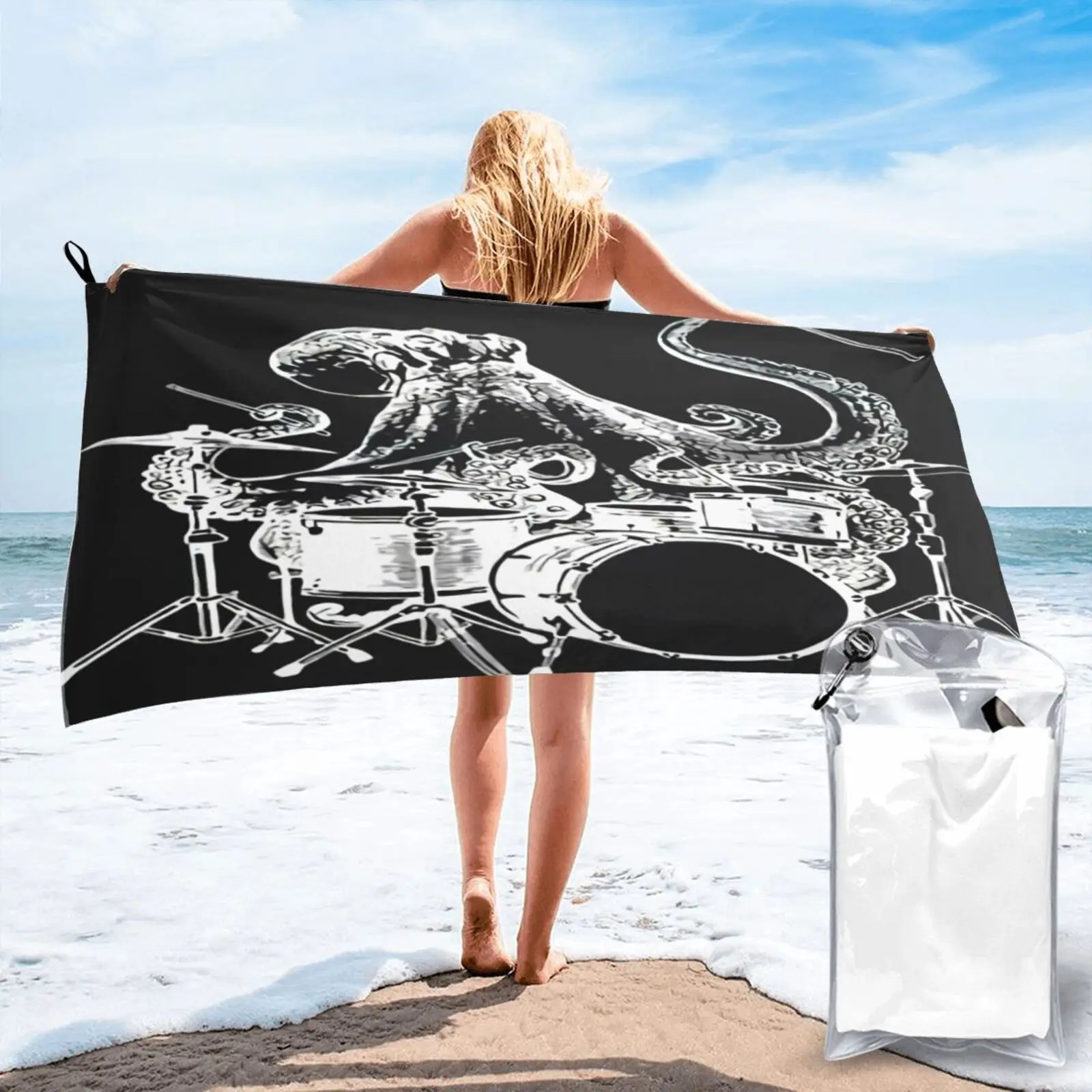 Octopus Playing Drums Drummer Octopus Beach Towel Bath Towels Beach Towel Face Towel Hair Towel Bath-House For The Beach Beach
Octopus Playing Drums Drummer Octopus Beach Towel Bath Towels Beach Towel Face Towel Hair Towel Bath-House For The Beach Beach