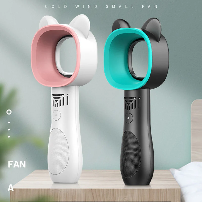 Portable Bladeless Fan Mini Hand held Cute Cat USB Rechargeable Cooling Fans Mute for Home Outdoor Ventilador Cooler
Portable Bladeless Fan Mini Hand held Cute Cat USB Rechargeable Cooling Fans Mute for Home Outdoor Ventilador Cooler