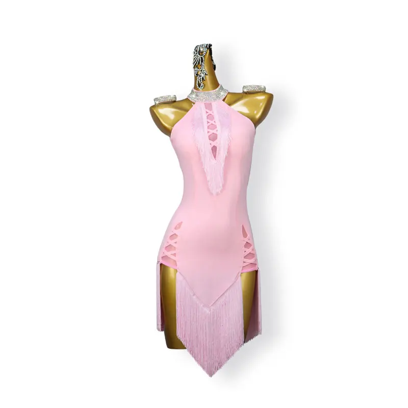 Latin Dance Dress Women's Tassel Dress Adult Customized Professional Stage Dance Performance Competition Clothing
Latin Dance Dress Women's Tassel Dress Adult Customized Professional Stage Dance Performance Competition Clothing