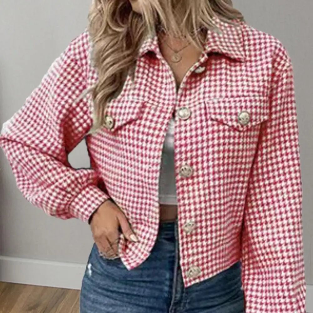 Soft Comfortable Women Jacket Stylish Single Breasted Ladies Coat Soft Warm Printed Jacket for Women for Commute Wear for Women
Soft Comfortable Women Jacket Stylish Single Breasted Ladies Coat Soft Warm Printed Jacket for Women for Commute Wear for Women