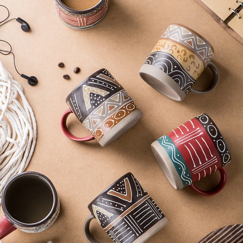 Retro Tribal Code Coffee Mug Microwave Safe Ceramic Milk Cup Juice Handle Office Water Cup Kitchen Party Drinking Tool
Retro Tribal Code Coffee Mug Microwave Safe Ceramic Milk Cup Juice Handle Office Water Cup Kitchen Party Drinking Tool