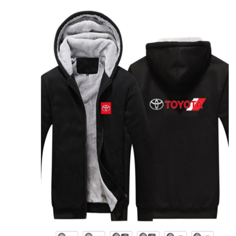 2022 New winter TOYOTA logo Hoodie jacket men's fashion high quality casual wool lined men's sports hoodie
2022 New winter TOYOTA logo Hoodie jacket men's fashion high quality casual wool lined men's sports hoodie