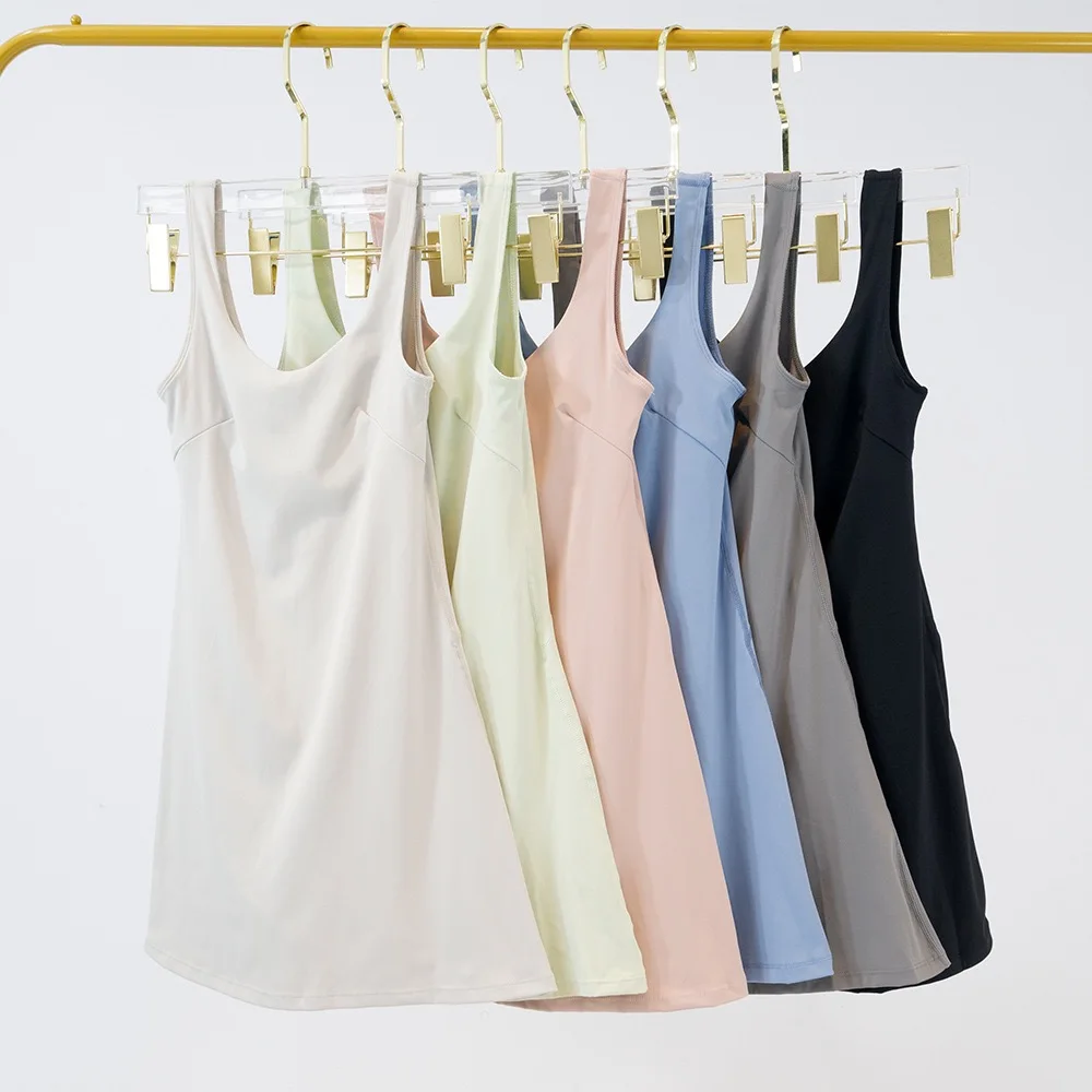 Lulu-New Summer Drape Casual Sports Dress With Breathable Lining And Chest Pad For Anti Glare And Nudity
Lulu-New Summer Drape Casual Sports Dress With Breathable Lining And Chest Pad For Anti Glare And Nudity