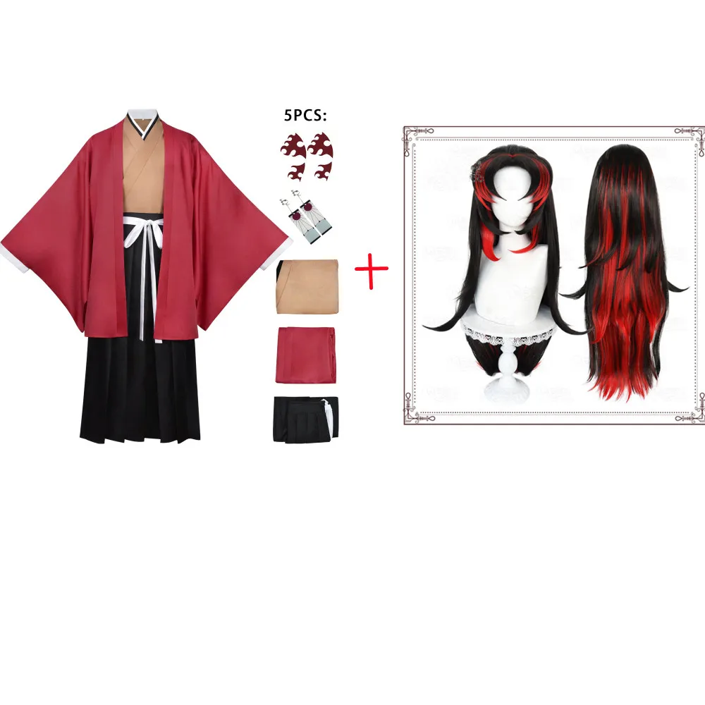 Demon Slayer Tsugikuni Yoriichi Cosplay Costume disfraces de Cosplay tatuaje Stick pendientes disfraces de Halloween Cosplay
Demon Slayer Tsugikuni Yoriichi Cosplay Costume disfraces de Cosplay tatuaje Stick pendientes disfraces de Halloween Cosplay