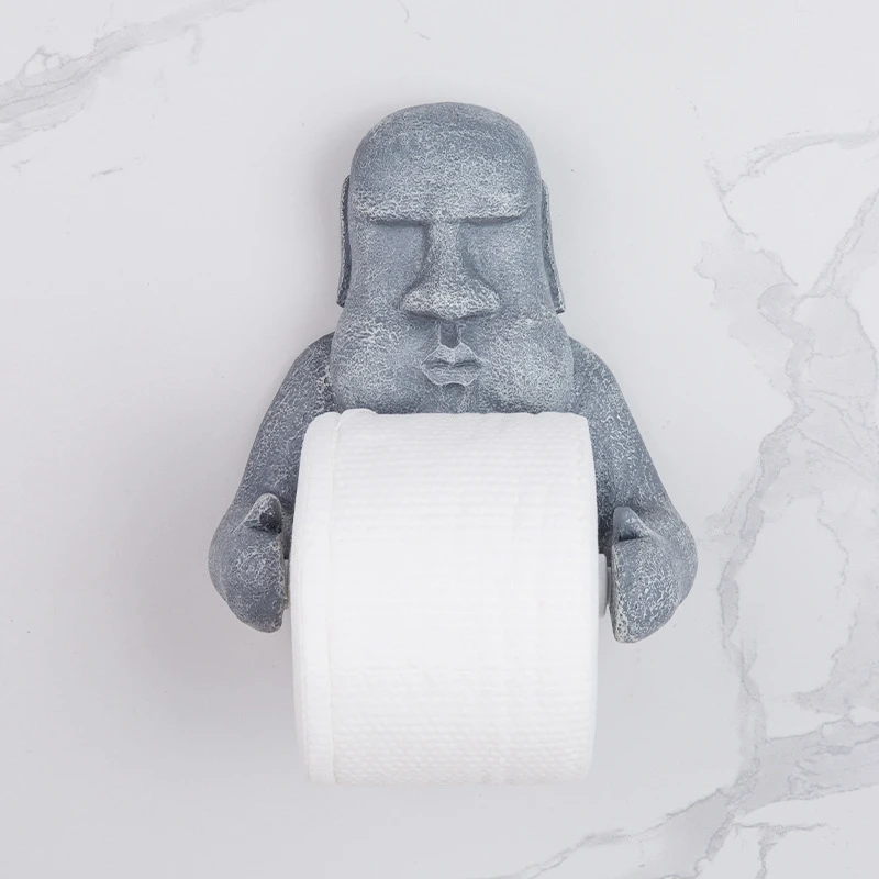 Держатель для салфеток на пасхальном острове, дизайн Moai, настенный держатель для туалетной бумаги, стойкие товары для хранения для ванной к...
Держатель для салфеток на пасхальном острове, дизайн Moai, настенный держатель для туалетной бумаги, стойкие товары для хранения для ванной к...