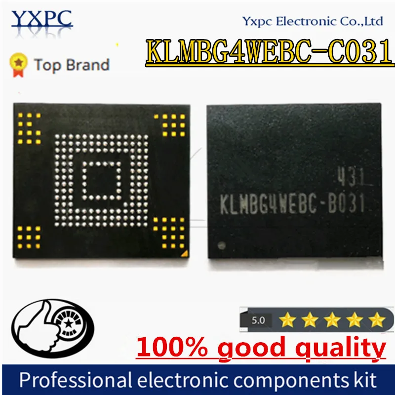 KLMBG4WEBC-C031 KLMBG4WEBC C031 32G BGA153 EMMC 32GB Flash Memory IC Chipset with balls
KLMBG4WEBC-C031 KLMBG4WEBC C031 32G BGA153 EMMC 32GB Flash Memory IC Chipset with balls