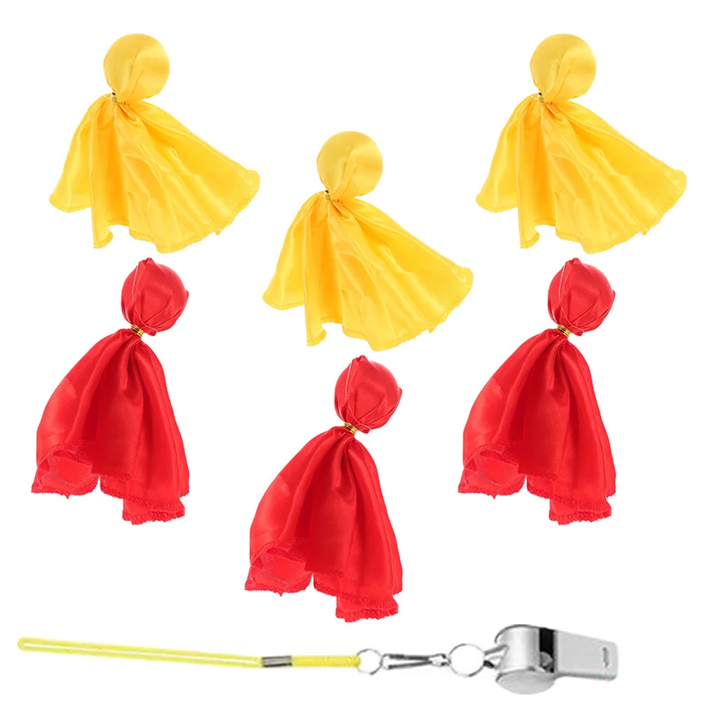 1 Set Football Match Tossing Flags Sports Penalty Flag Props Portable Penalty Flags Whistle Set 
1 Set Football Match Tossing Flags Sports Penalty Flag Props Portable Penalty Flags Whistle Set