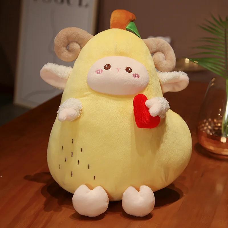 1PC 35/50CM Creative High Quatily Kawaii Fruit Plush Stuffed Toy Sheep Doll Pears Pillow For Sheeping Toys For Children
1PC 35/50CM Creative High Quatily Kawaii Fruit Plush Stuffed Toy Sheep Doll Pears Pillow For Sheeping Toys For Children