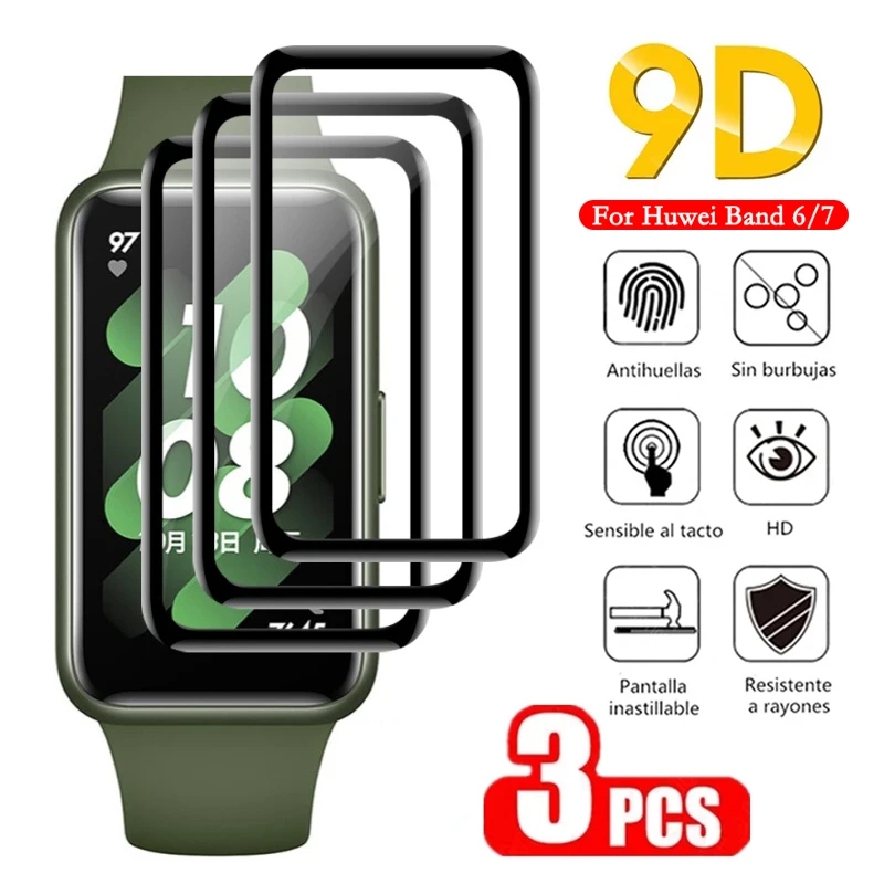 3D 3PCS PMMA Film For Huawei Band 8 7 6 Pro Screen Protector Film For Huawei Band 8 Band7 Band8 Band6 SmartWatch (Not Glass)
3D 3PCS PMMA Film For Huawei Band 8 7 6 Pro Screen Protector Film For Huawei Band 8 Band7 Band8 Band6 SmartWatch (Not Glass)