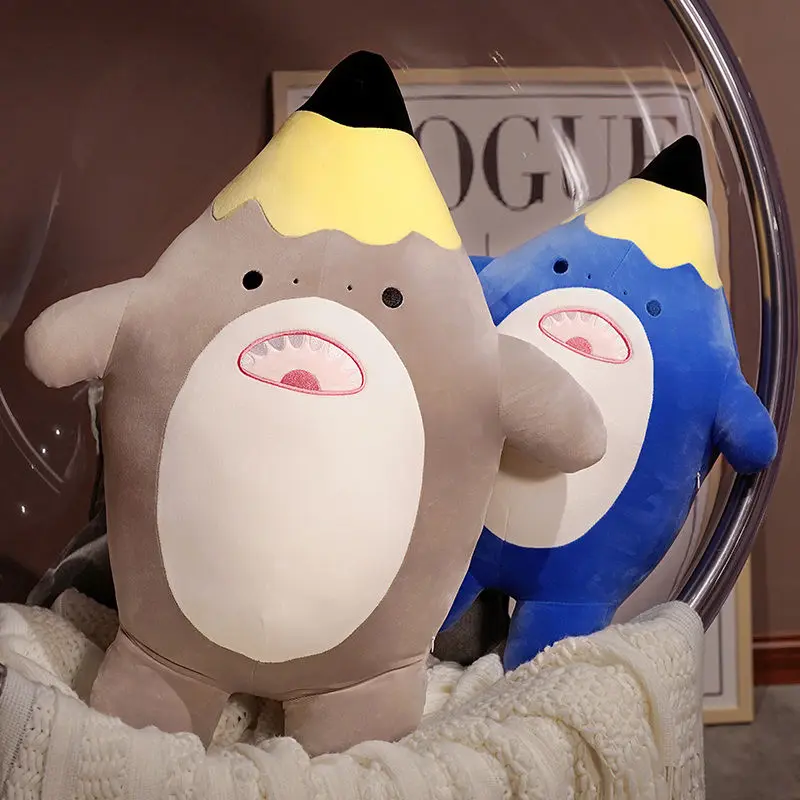 1pcs 60/80cm New Lovely Pencil Shark Plush Toys Kawaii Runaway Dog Dolls Stuffed Soft Animal Dolls Home Decor Gift for Children
1pcs 60/80cm New Lovely Pencil Shark Plush Toys Kawaii Runaway Dog Dolls Stuffed Soft Animal Dolls Home Decor Gift for Children