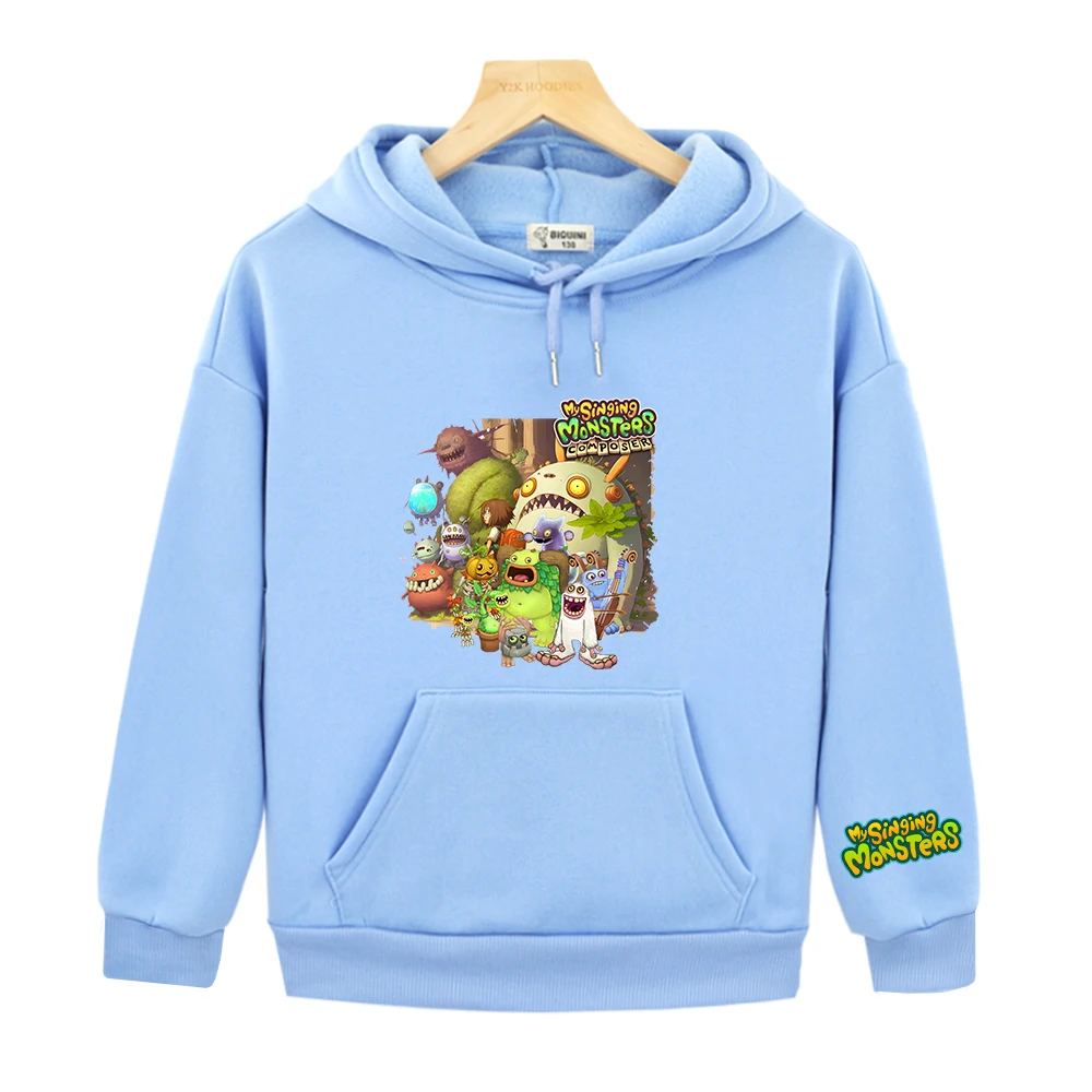 My Singing Monsters Game Graphic Hoodies Children Comfortable Fleece Sweatshirt Streetwear Boys and Girls Cartoon Printing Hoody 
My Singing Monsters Game Graphic Hoodies Children Comfortable Fleece Sweatshirt Streetwear Boys and Girls Cartoon Printing Hoody