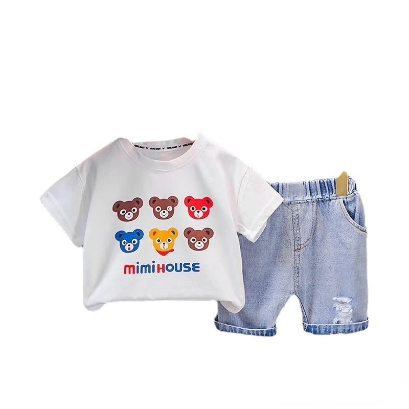New Summer Baby Girls Clothes Suit Children Boys Casual Cartoon T-Shirt Shorts 2Pcs/Sets Toddler Active Costume Kids Tracksuits
New Summer Baby Girls Clothes Suit Children Boys Casual Cartoon T-Shirt Shorts 2Pcs/Sets Toddler Active Costume Kids Tracksuits
