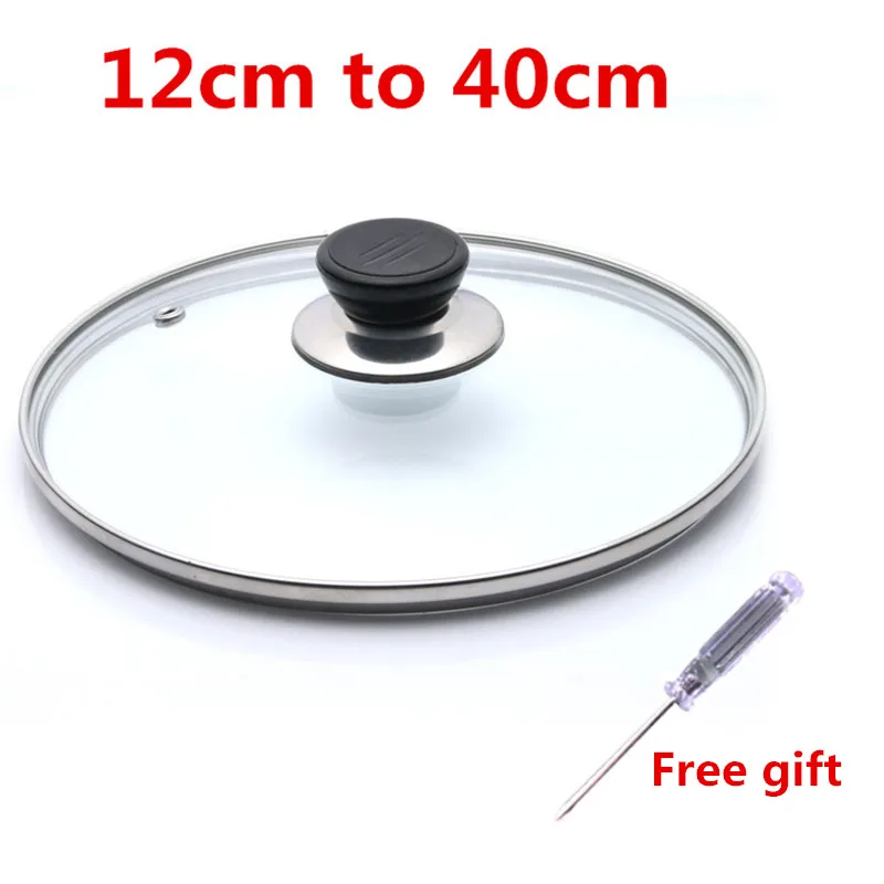 stainless steel Cookware Reinforced Glass Lid Tempered Wok Lid Pyrex Glass Round Chef Pan Lid Knob Premium Qualtiy Pan Covers
stainless steel Cookware Reinforced Glass Lid Tempered Wok Lid Pyrex Glass Round Chef Pan Lid Knob Premium Qualtiy Pan Covers