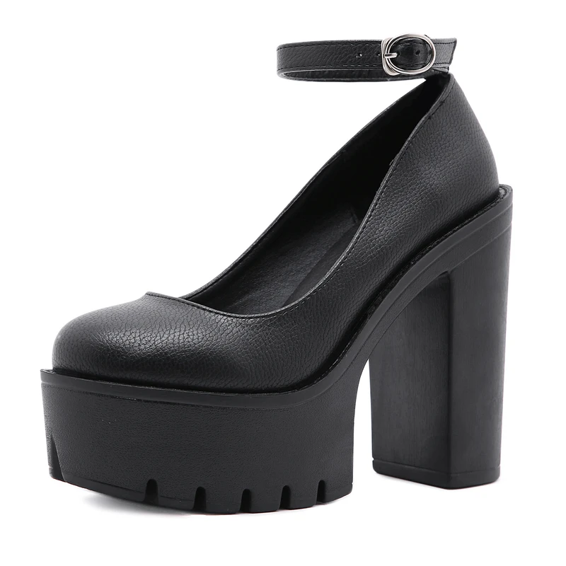 Spring Autumn Nightclub Party Women's Shoes Ankle Strap Platform Pumps Thick Sole Increase High Heels 04A
Spring Autumn Nightclub Party Women's Shoes Ankle Strap Platform Pumps Thick Sole Increase High Heels 04A