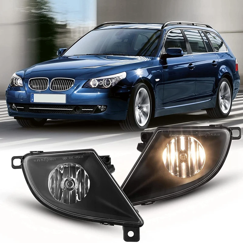 1 Pair Fog Lamp Fog Lights Driving Light For-BMW 5 Series E60/E61 525I 528I 528Xi 530I 535I 535Xi 550I 2008-2010
1 Pair Fog Lamp Fog Lights Driving Light For-BMW 5 Series E60/E61 525I 528I 528Xi 530I 535I 535Xi 550I 2008-2010