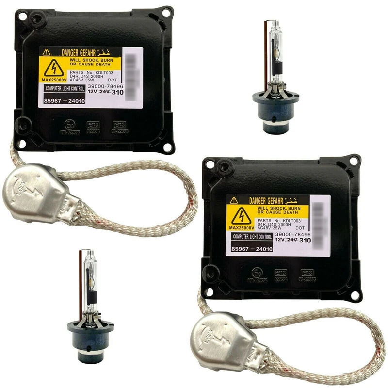 2X New For 06-09 Toyota Prius Xenon Ballast HID D4R Bulb Kit Module Control Unit 81107-30D31
2X New For 06-09 Toyota Prius Xenon Ballast HID D4R Bulb Kit Module Control Unit 81107-30D31