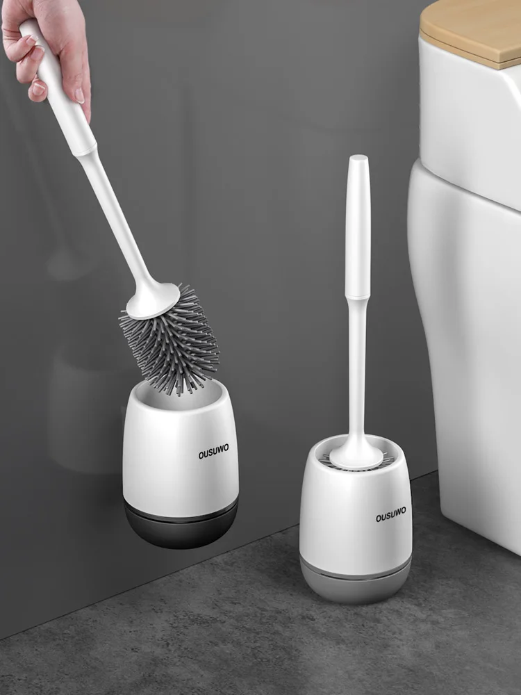 Toilet Brush No Dead Corner Gap Toilet Brush Long Handle Silicone Wall Hanging Wall Type Household Toilet Cleaning Set
Toilet Brush No Dead Corner Gap Toilet Brush Long Handle Silicone Wall Hanging Wall Type Household Toilet Cleaning Set