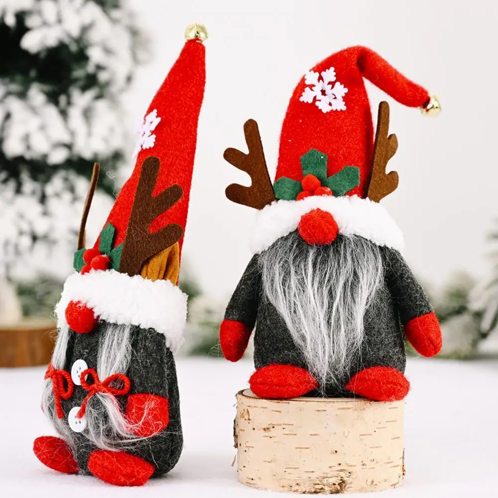 Faceless Doll High Quality Red Color Fashion for Christmas Antlers Dwarf Doll Old Man Doll
Faceless Doll High Quality Red Color Fashion for Christmas Antlers Dwarf Doll Old Man Doll