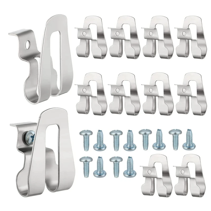 Replacement Belt Clip Hook Stainless Steel Driver Belt Clip Drill Clip Hook Tool With For Hammer Drill Tools
Replacement Belt Clip Hook Stainless Steel Driver Belt Clip Drill Clip Hook Tool With For Hammer Drill Tools
