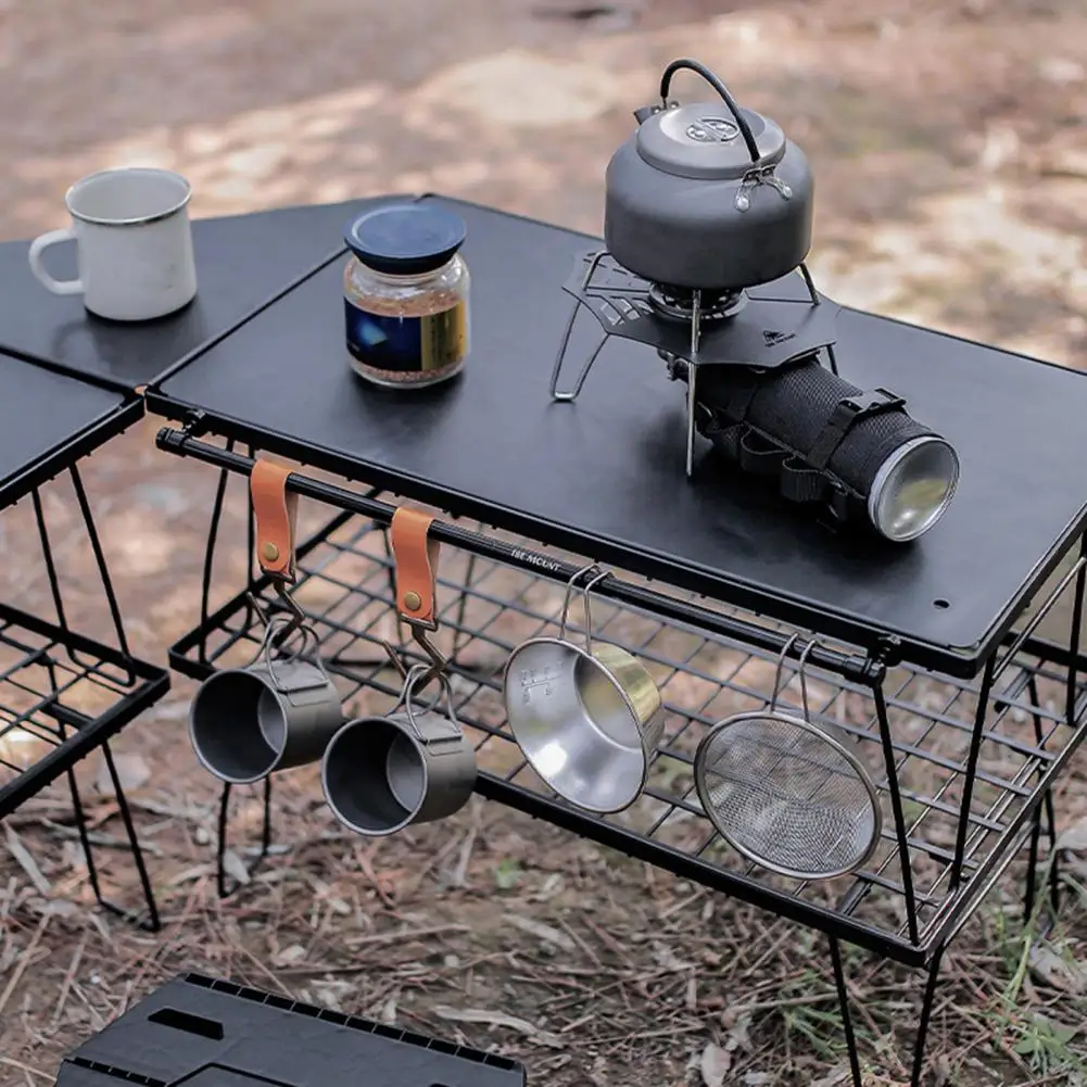 Storage Rack Practical Aluminum Alloy Simple Installation Camping Supplies Storage Hanger Rod Camping Crossbar Rack 
Storage Rack Practical Aluminum Alloy Simple Installation Camping Supplies Storage Hanger Rod Camping Crossbar Rack