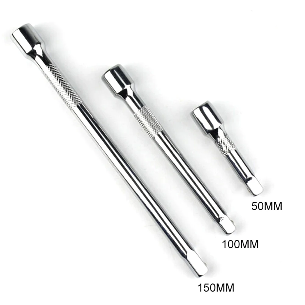 1Pc 50/100/150mm Socket Extension Bar 1/4 Drive Ratchet Wrench Socket Extender Steering Sleeve Connecting Rod Accessories
1Pc 50/100/150mm Socket Extension Bar 1/4 Drive Ratchet Wrench Socket Extender Steering Sleeve Connecting Rod Accessories
