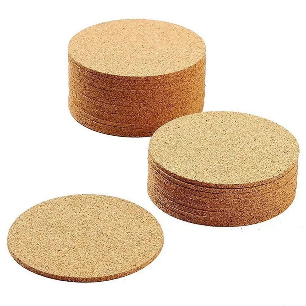 10 Pcs 90mm * 3mm Wood Color Cork Round Coaster Set Of 10 Cork Bar Drink Coasters 90mm, 3mm Thick Fine-grain Natural Cork Materi
10 Pcs 90mm * 3mm Wood Color Cork Round Coaster Set Of 10 Cork Bar Drink Coasters 90mm, 3mm Thick Fine-grain Natural Cork Materi
