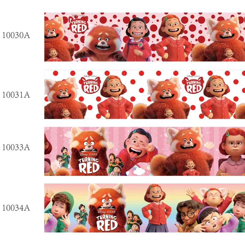 Turning Red Printed 25MM 38MM Disney Cartoon Character Ribbon
Turning Red Printed 25MM 38MM Disney Cartoon Character Ribbon