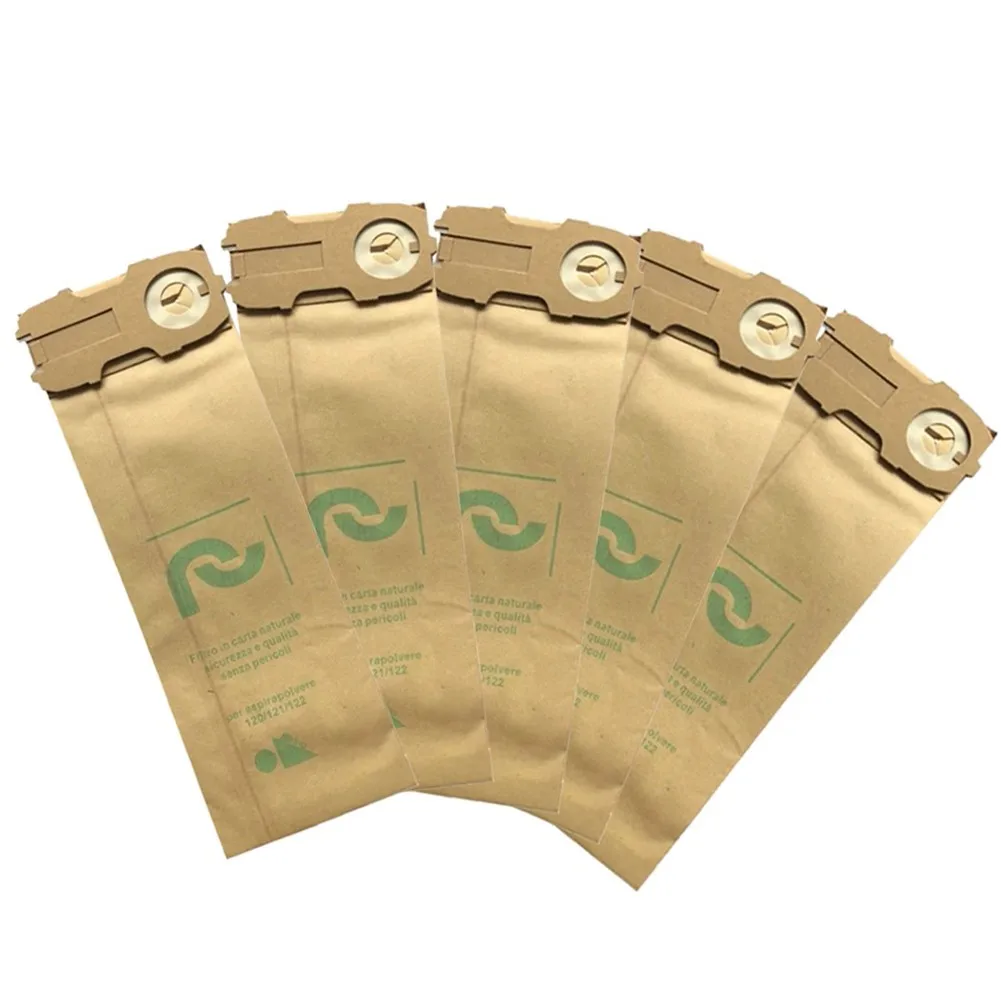 

Vacuum Cleaner Dust Bag 5Pcs/Set Accessory For Vorwerk Kobold VK 118 119 120 121 122 Parts Replacment Supplies Hot