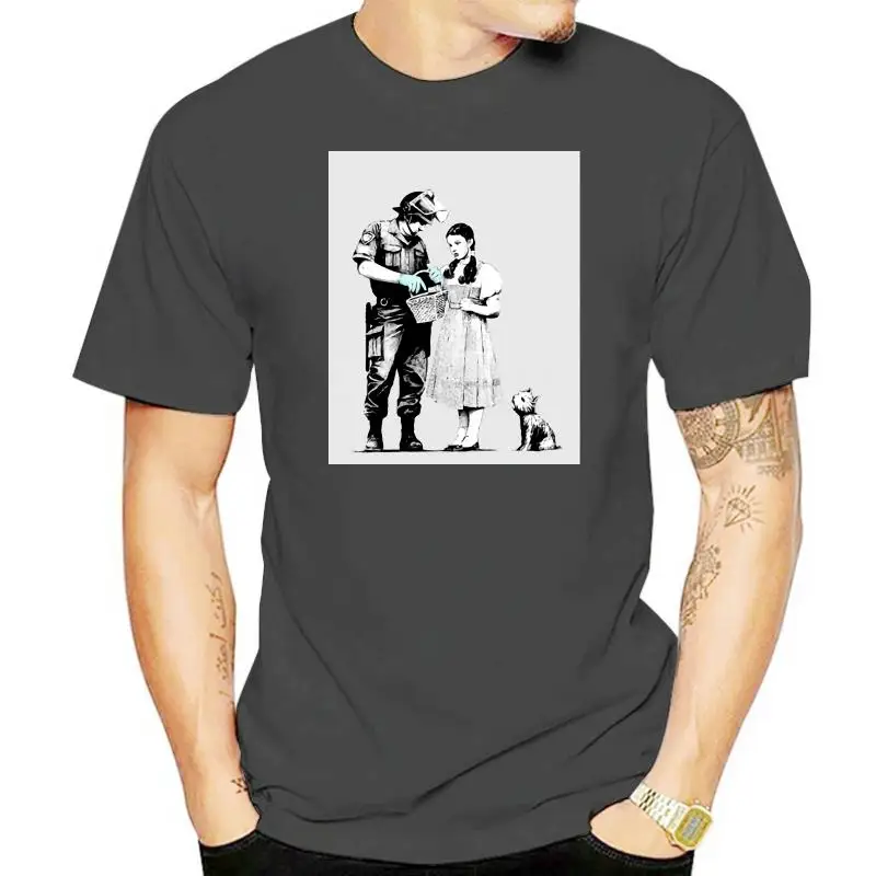 Хлопковая футболка с принтом Бэнкси Stop And Search, стильная футболка с длинными рукавами на заказ
Хлопковая футболка с принтом Бэнкси Stop And Search, стильная футболка с длинными рукавами на заказ