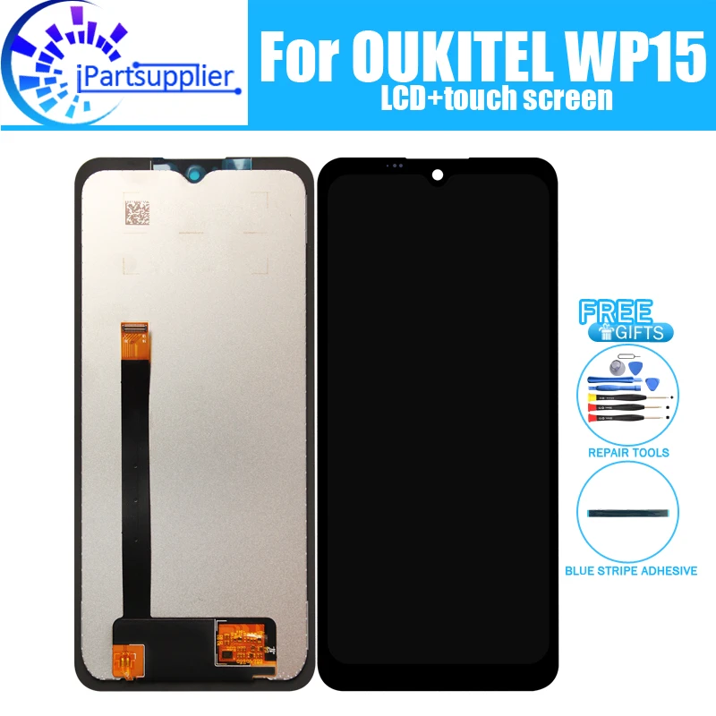 6.5 inch OUKITEL WP15 LCD Display+Touch Screen 100% Original Tested LCD Digitizer Glass Panel Replacement For OUKITEL WP15
6.5 inch OUKITEL WP15 LCD Display+Touch Screen 100% Original Tested LCD Digitizer Glass Panel Replacement For OUKITEL WP15
