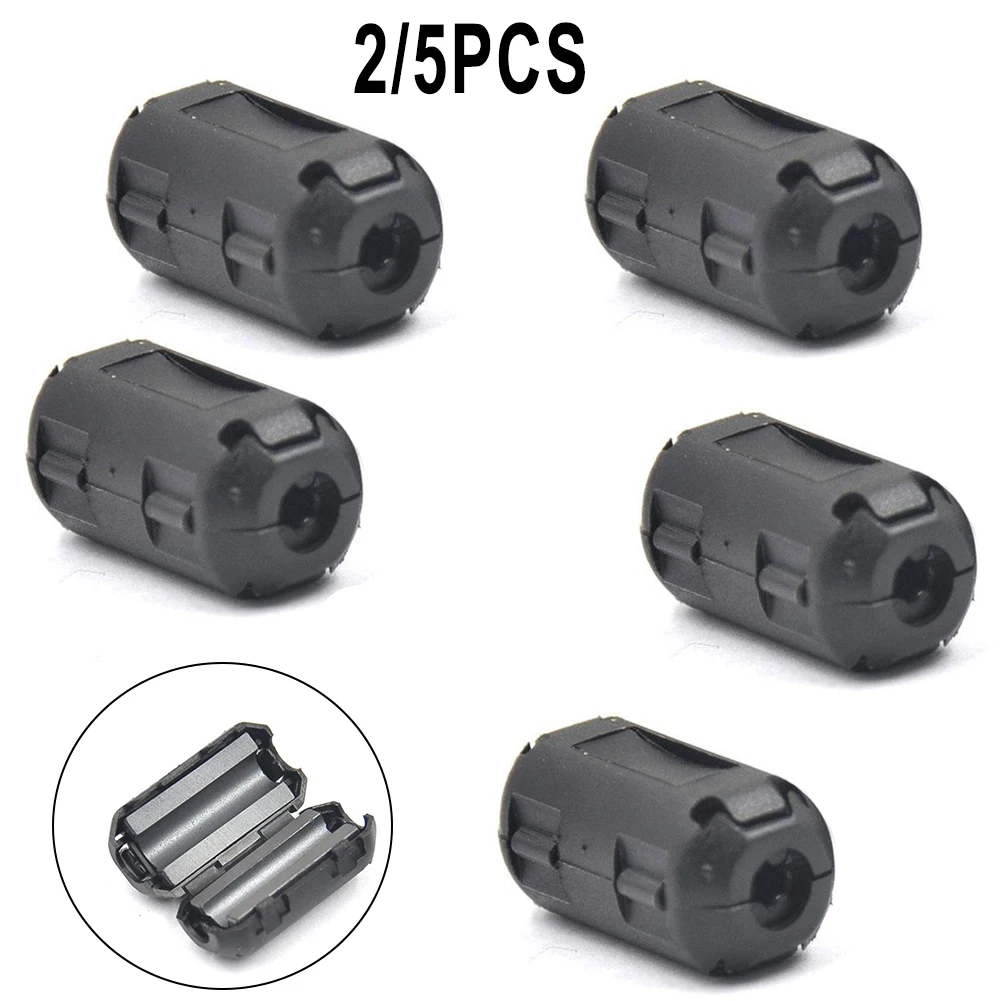 10pcs 5mm Bead Choke RFI EMI Filter High Efficiency Clip-on Ferrite Ring Core Noise Filter Snap For USB Audio Video Power Cord
10pcs 5mm Bead Choke RFI EMI Filter High Efficiency Clip-on Ferrite Ring Core Noise Filter Snap For USB Audio Video Power Cord