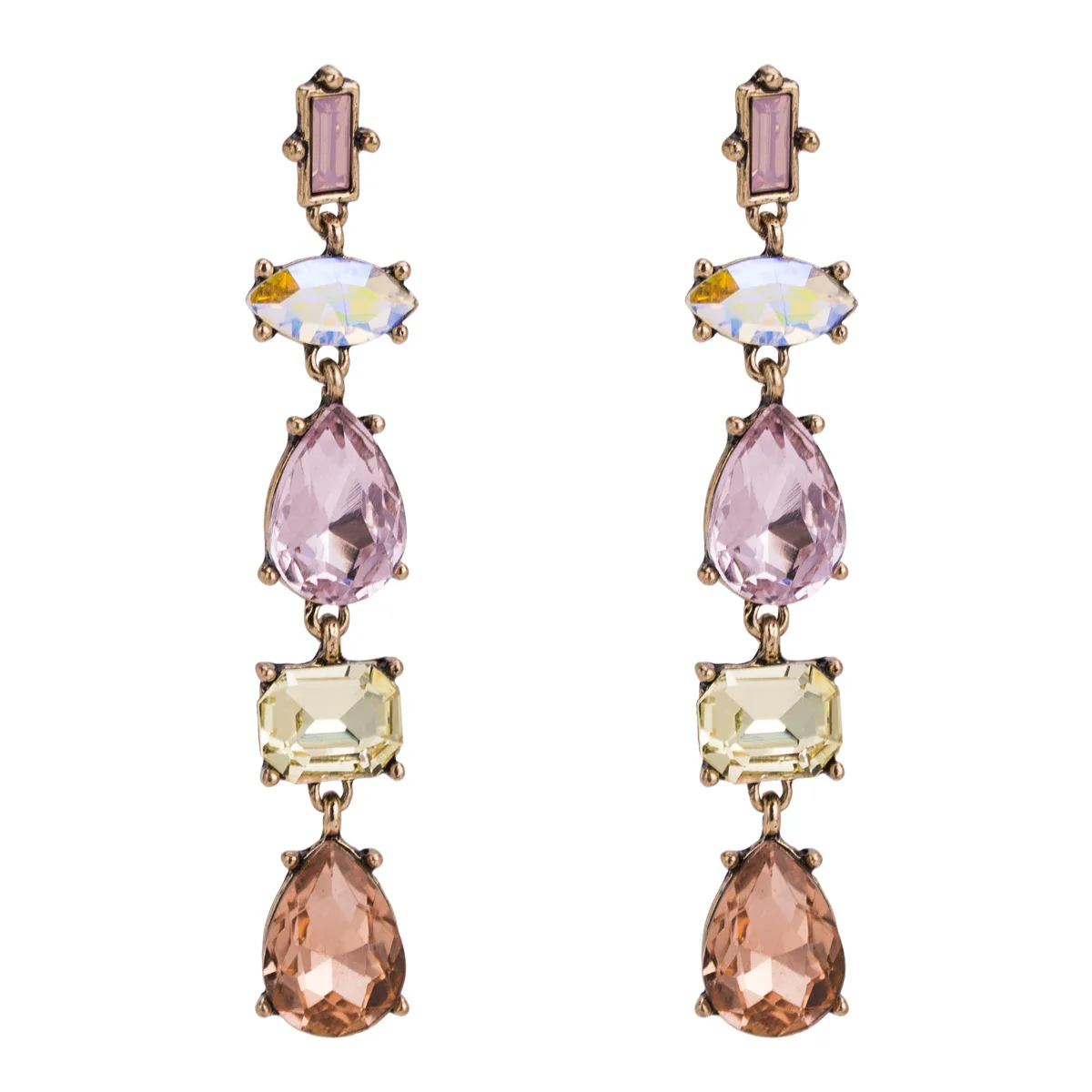 Trend Multi-layer Diamond Earrings Bohemian Stud Earrings European and American Exaggerated Party Jewelry Accessories
Trend Multi-layer Diamond Earrings Bohemian Stud Earrings European and American Exaggerated Party Jewelry Accessories