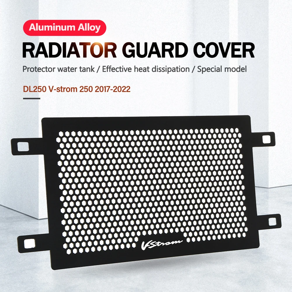 For suzuki DL250 DL 250 V-strom 250 Motorcycle Radiator Guard Grille Water tank Protector Cover Oil Cooler Guard Cover
For suzuki DL250 DL 250 V-strom 250 Motorcycle Radiator Guard Grille Water tank Protector Cover Oil Cooler Guard Cover