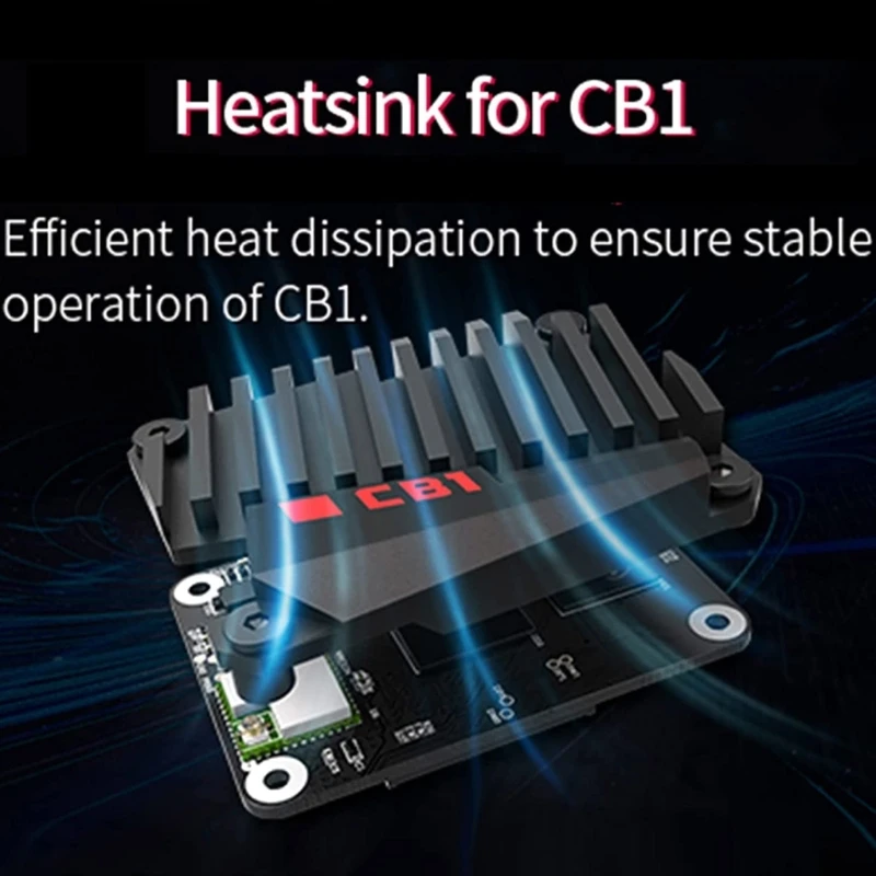 BIGTREETECH CB1 Heatsink - Professional 3D printing Parts for CB1 Compute Core Boards
BIGTREETECH CB1 Heatsink - Professional 3D printing Parts for CB1 Compute Core Boards