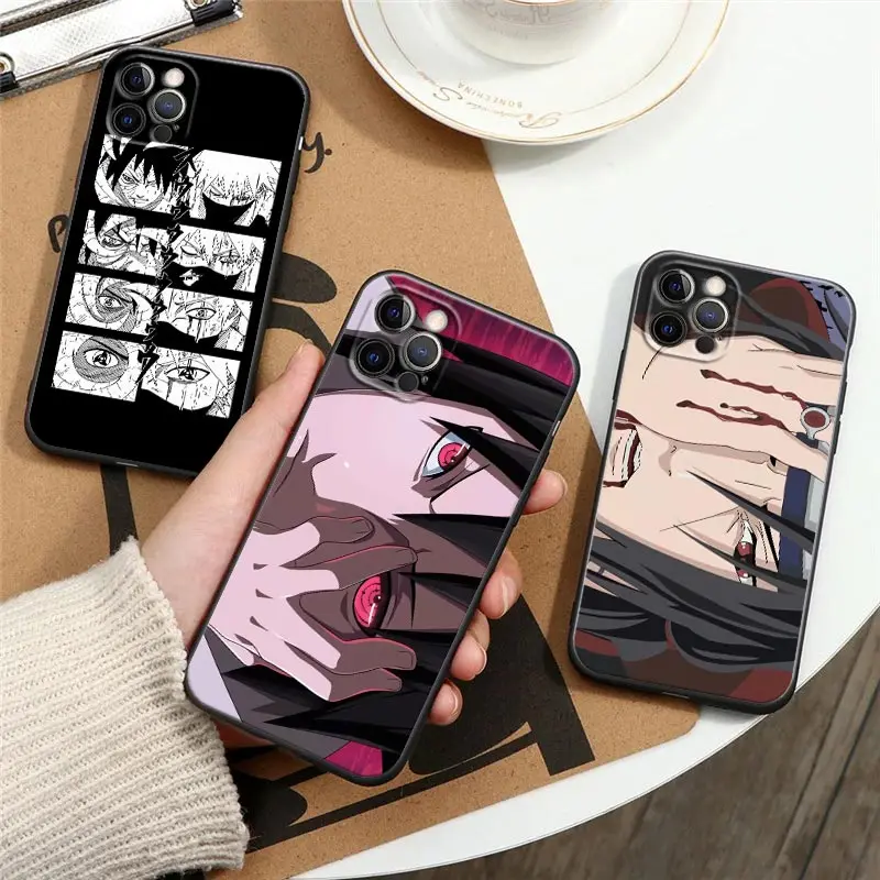 Naruto Eyes Phone Case for iPhone 6 7 8 Plus 11 12 13 Pro Xs Max Mini XR Case Black Soft Cover Uchiba Sasuke Itachi Madara Anime
Naruto Eyes Phone Case for iPhone 6 7 8 Plus 11 12 13 Pro Xs Max Mini XR Case Black Soft Cover Uchiba Sasuke Itachi Madara Anime