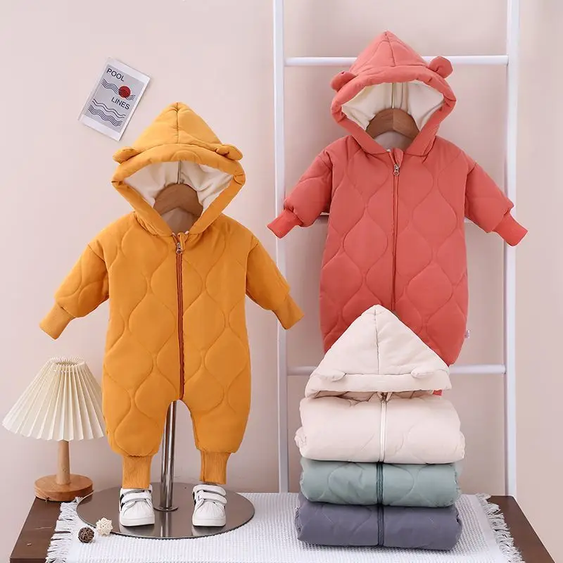 Детские комбинезоны, Одежда для новорожденных, осенне-зимняя верхняя одежда для мальчиков и девочек, детские бархатные теплые комбинезоны, Одежда для младенцев
Детские комбинезоны, Одежда для новорожденных, осенне-зимняя верхняя одежда для мальчиков и девочек, детские бархатные теплые комбинезоны, Одежда для младенцев