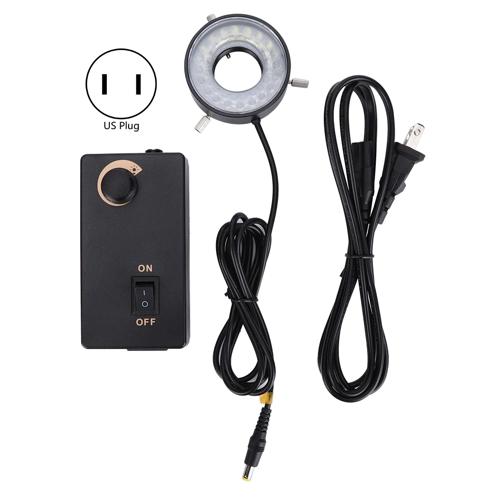 LED Brightness Adjustable Light Source Ring Light for Video Microscopes Optical InstrumentUS Plug 100-240V Microscope
LED Brightness Adjustable Light Source Ring Light for Video Microscopes Optical InstrumentUS Plug 100-240V Microscope